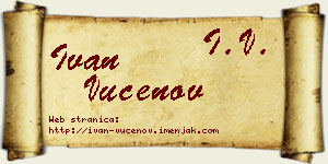 Ivan Vučenov vizit kartica